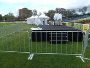 Crowd Control Barrier for Concerts and Sports Events